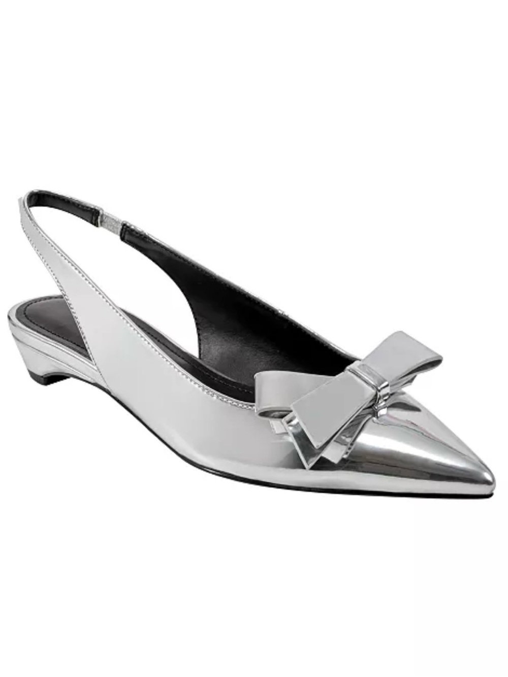 Marc Fisher Women's Kerrey Slingback Pointy Toe Ballet Flats size 8.5 WORN ONCE